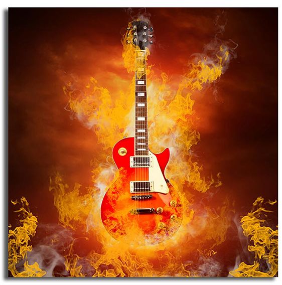 Fast Print - Vinyl Decorative Printed Tableau Multicolor 45x45cm - Image 1