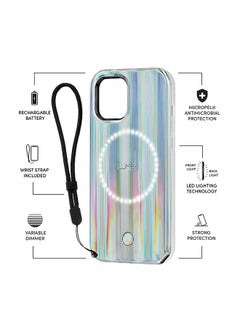 LuMee Halo Selfie Case For Apple iPhone 12/12 Pro Bolt  - Image 2