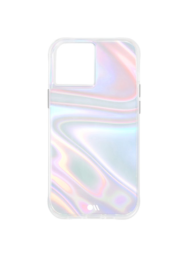 CASE-MATE Soap Bubble Case For Apple iPhone 12/12 Pro Iridiscent - Image 1
