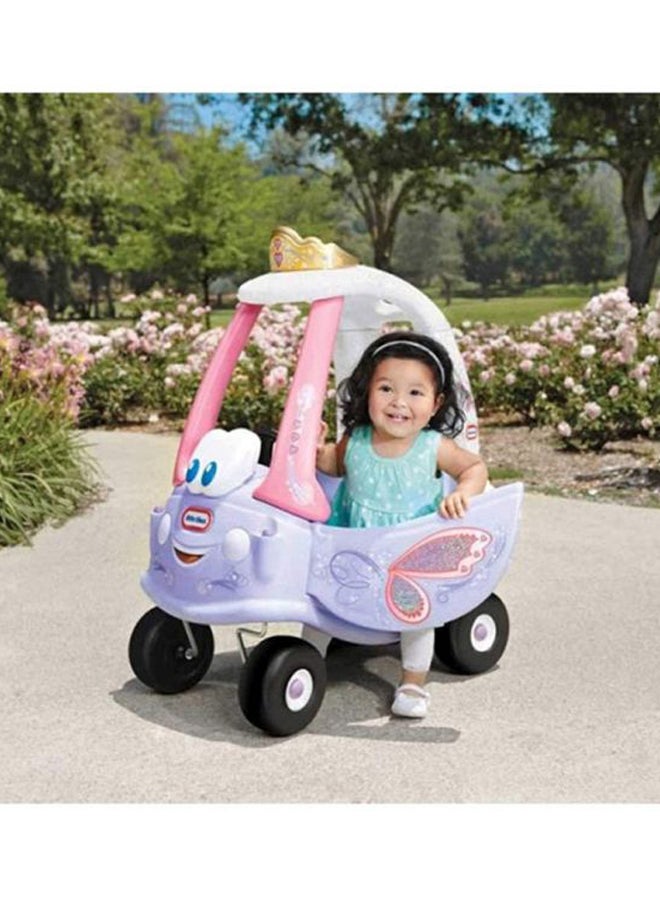 little tikes Fairy Cozy Coupe 16.5x14.96x28.74inch - Image 3