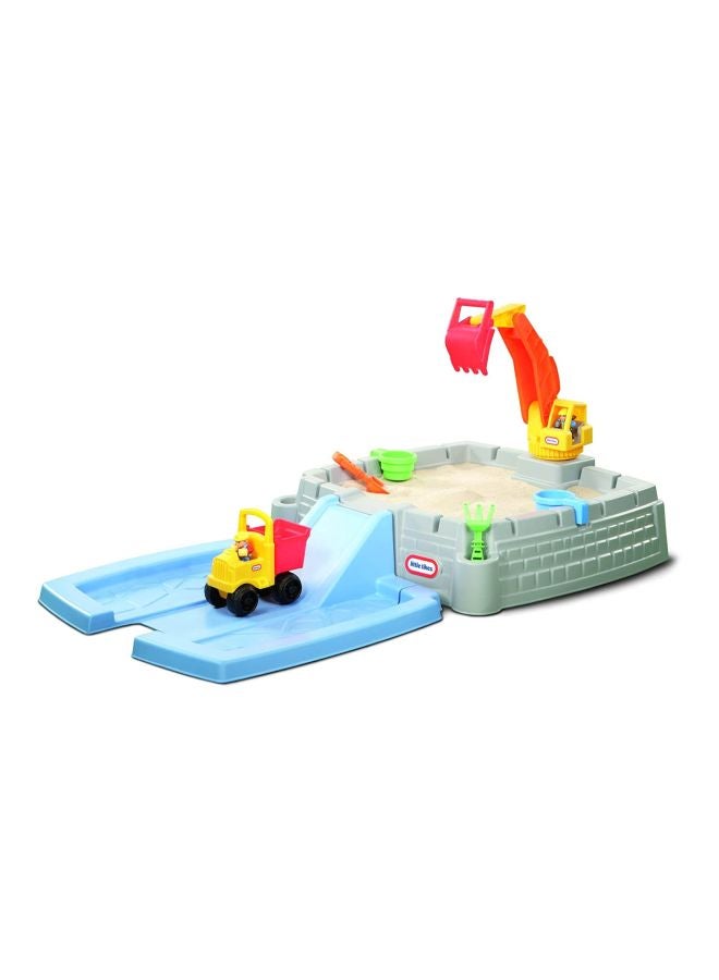 little tikes - Construction Sandbox 28.50x51x25inch - Image 1
