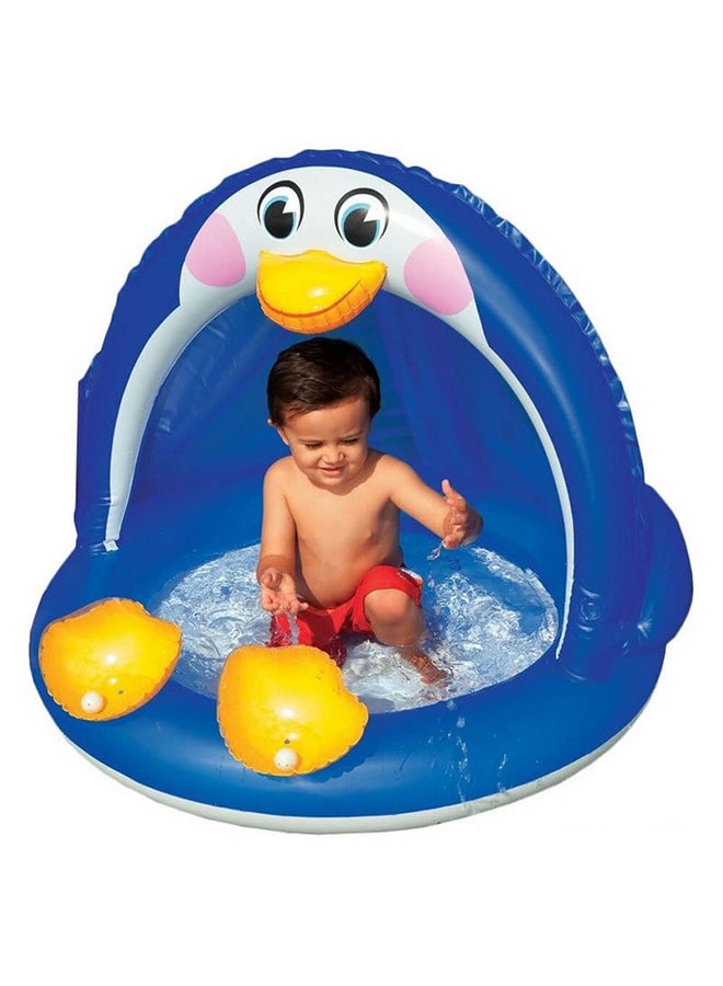 Penguin Baby Inflatable Foldable Portable Lightweight Swimming Pool 102x83cm - v1608803889/N38560844A_3