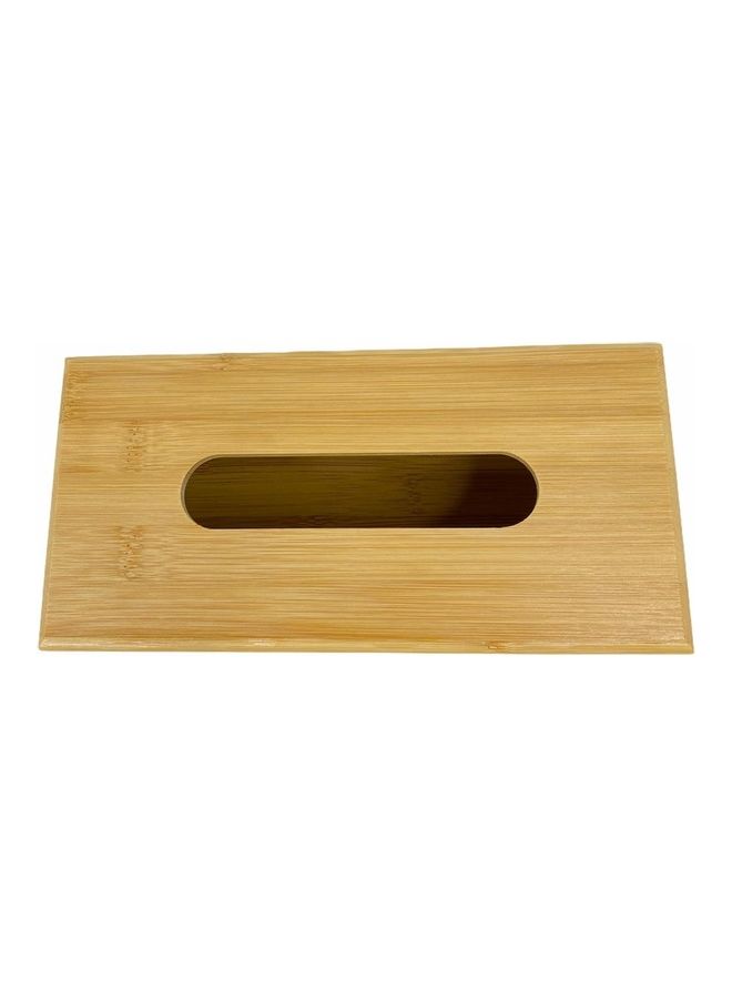Wooden Tissue Box Brown 23 x 11cm - Image 4