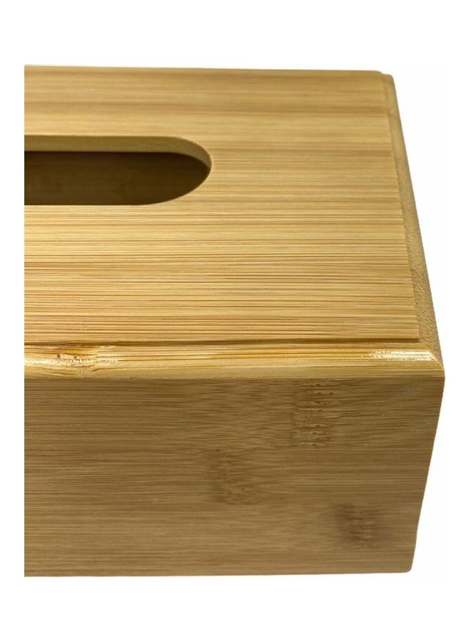 Wooden Tissue Box Brown 23 x 11cm - Image 5