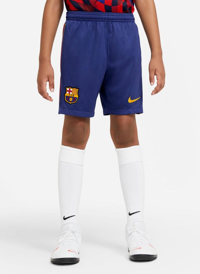 Nike Kids FC Barcelona Shorts Deep Royal Blue/Varsity Maize - Image 1