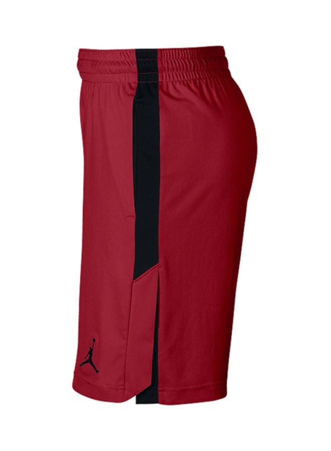 Nike Alpha Dry Basketball Shorts Red/Black - Image 3