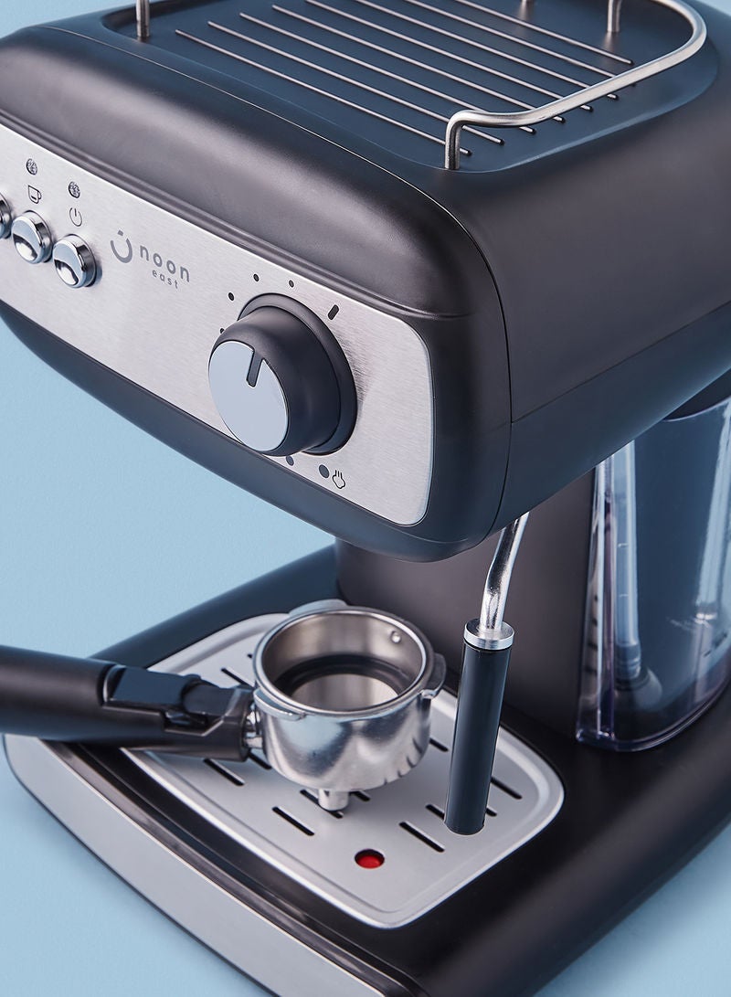 Noon East - Renewed - 15-Bar Coffee Machine 1.2 L CM8500A-GS Silver/Black - Image 1