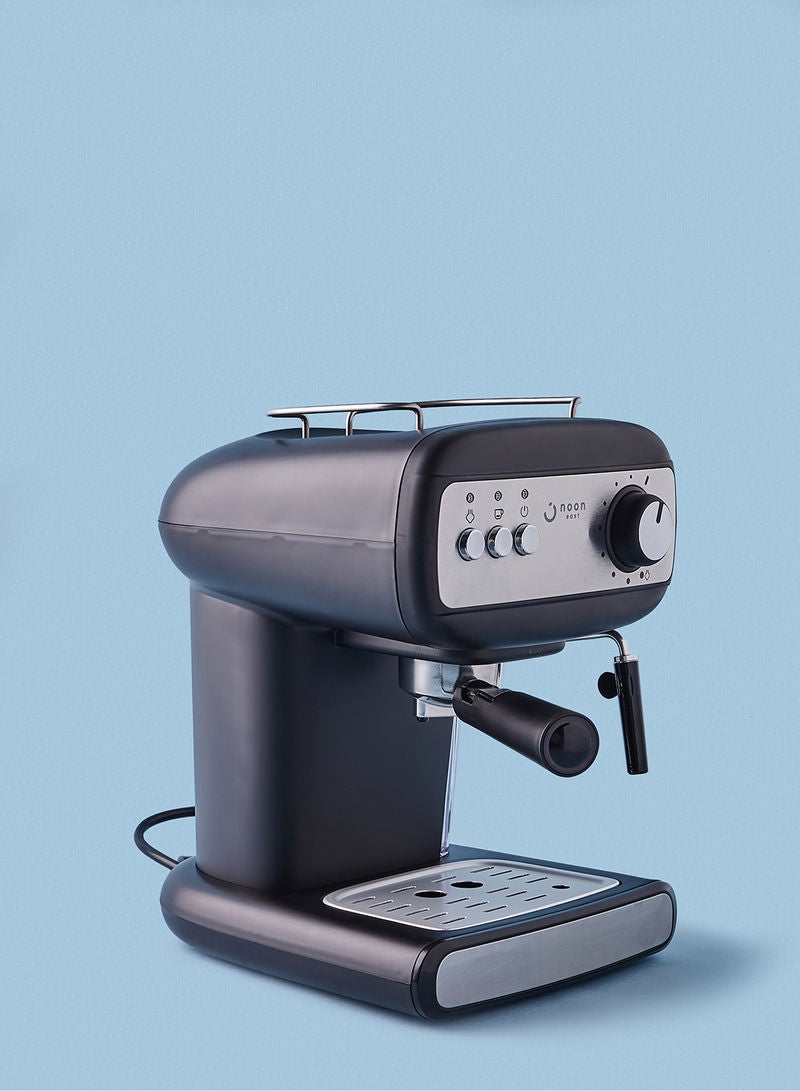 Noon East - Renewed - 15-Bar Coffee Machine 1.2 L CM8500A-GS Silver/Black - Image 1