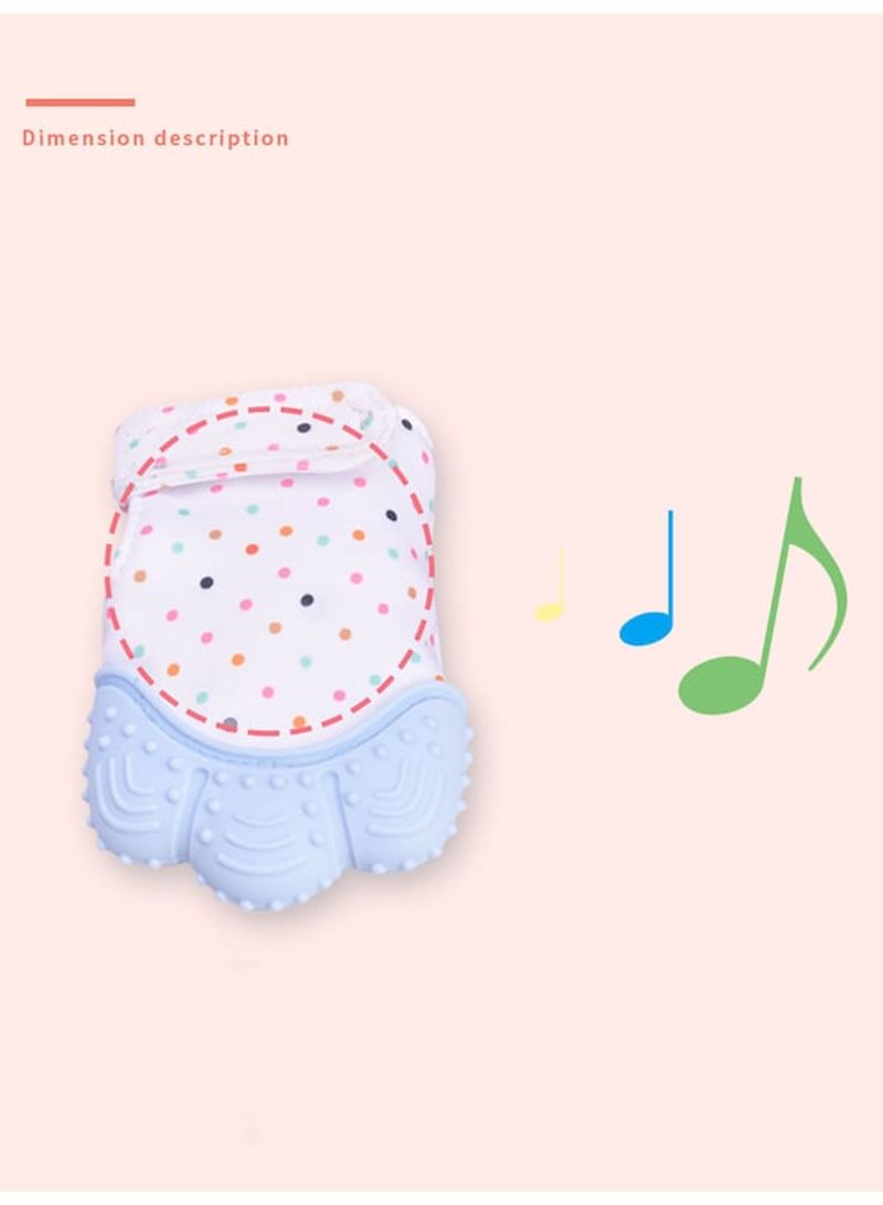 Creative Stylish Silicone Baby's Teether Gloves - Image 5