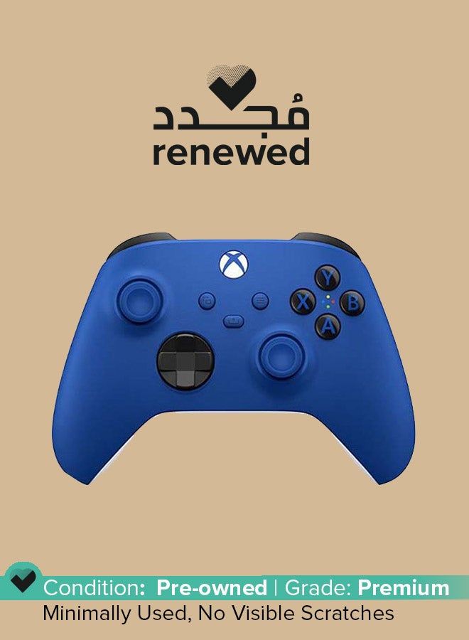 Microsoft Renewed - Xbox Series Wireless Controller Blue - Image 1
