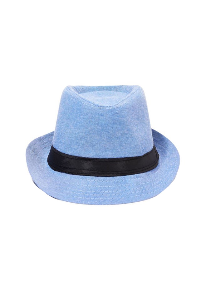 R&B Summer Beautiful Beach Sun Hat Navy Blue  - Image 2