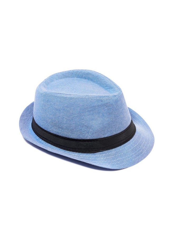 R&B Summer Beautiful Beach Sun Hat Navy Blue  - Image 4
