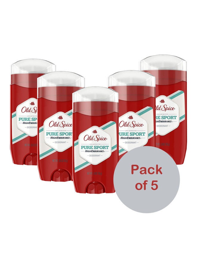 أولد سبايس 5 قطع مزيل العرق خالي من الألمنيوم - Image 1