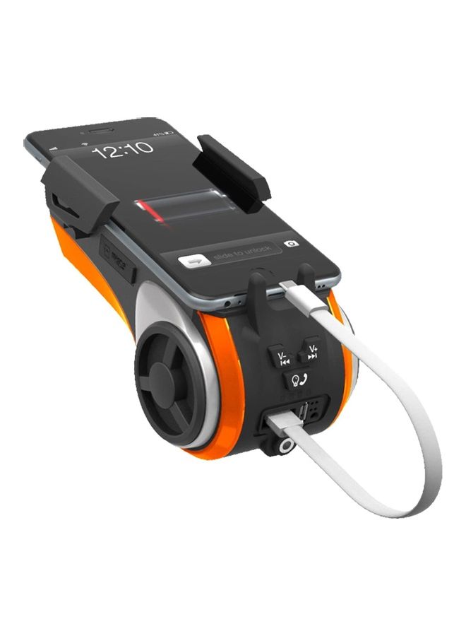 SONDPEX Zoom Tube Bicycle Bluetooth Speaker Phone Mount And Headlights 19.69cm - Image 2