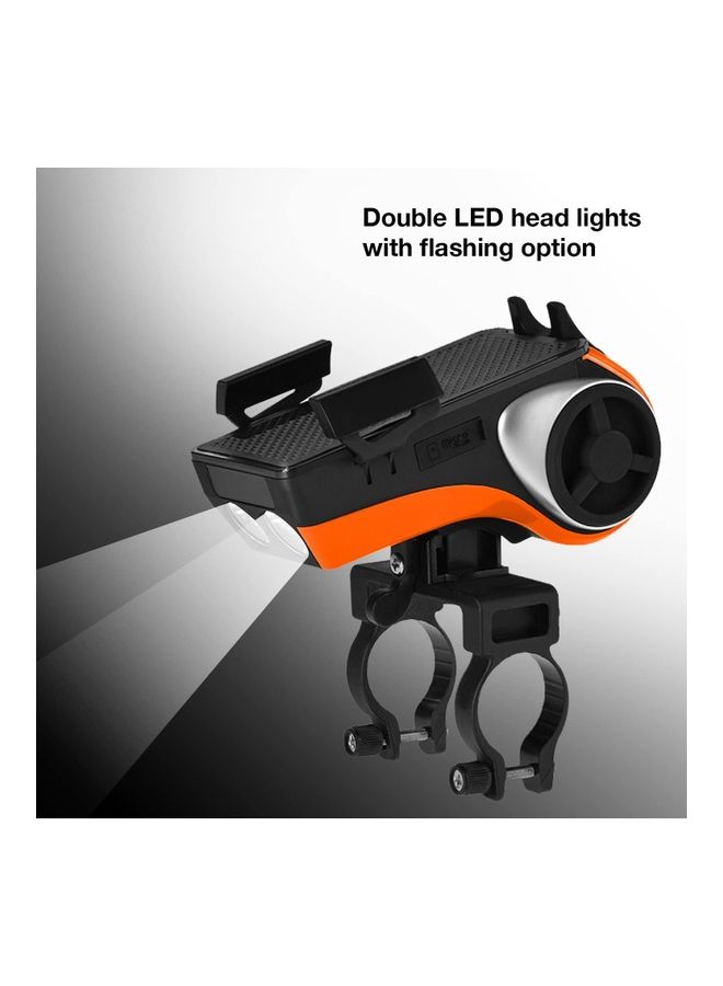 SONDPEX Zoom Tube Bicycle Bluetooth Speaker Phone Mount And Headlights 19.69cm - Image 4