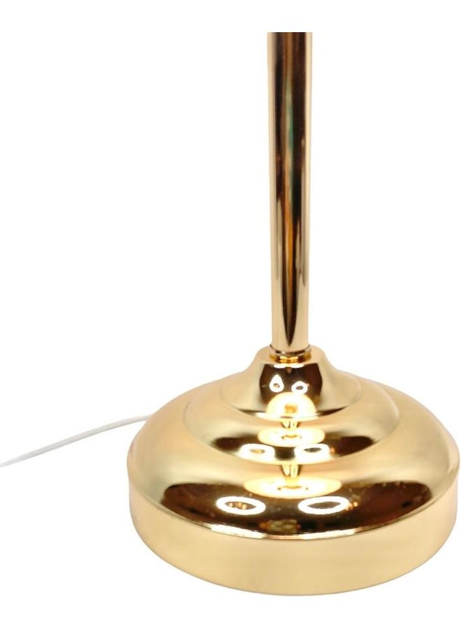 Table Lamp Gold/White 57 x 57cm - Image 4