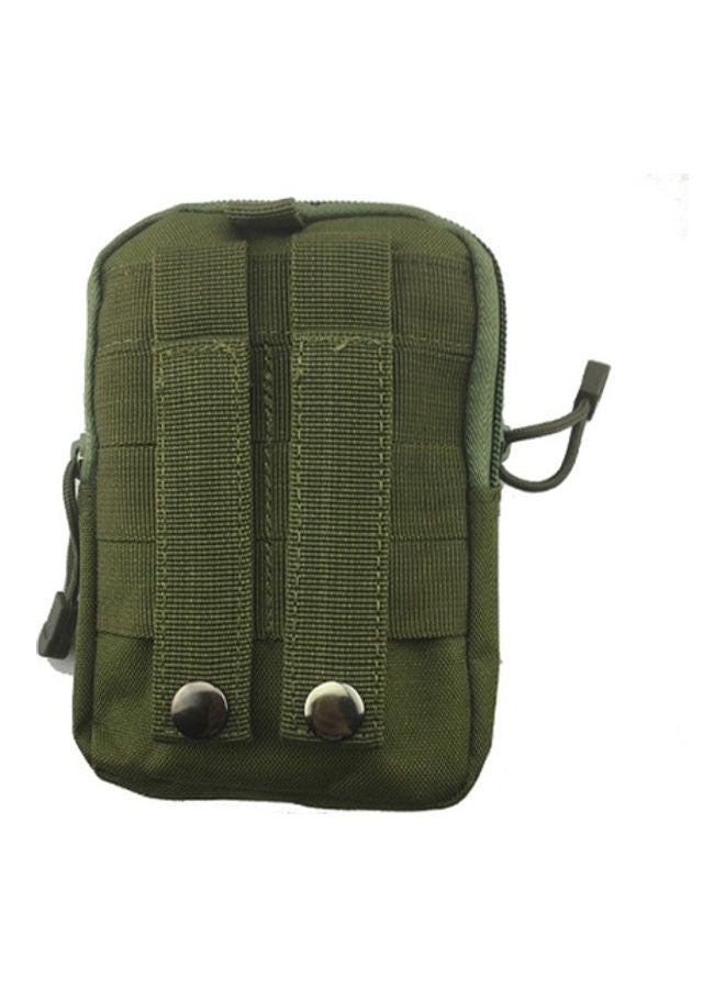 حقيبة خصر رياضية كاجوال بتصميم عسكري مزودة بحزام ومناسبة للأماكن الخارجية أخضر - Image 3