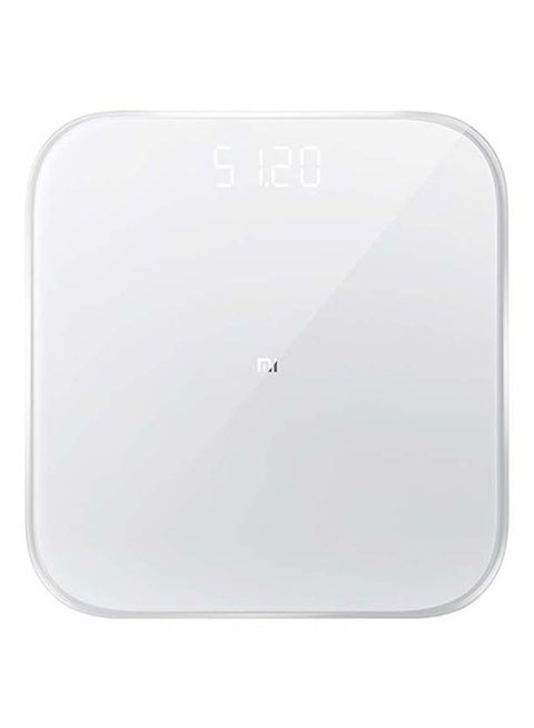 LED Display Smart Weighing Scale 2 White