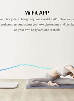 Xiaomi LED Display Smart Weighing Scale 2 White  - Image 3