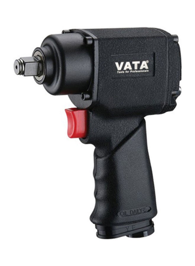 فاتا مفتاح ربط هوائي خفيف الوزن 3/8 Dr أسود 0.375بوصة