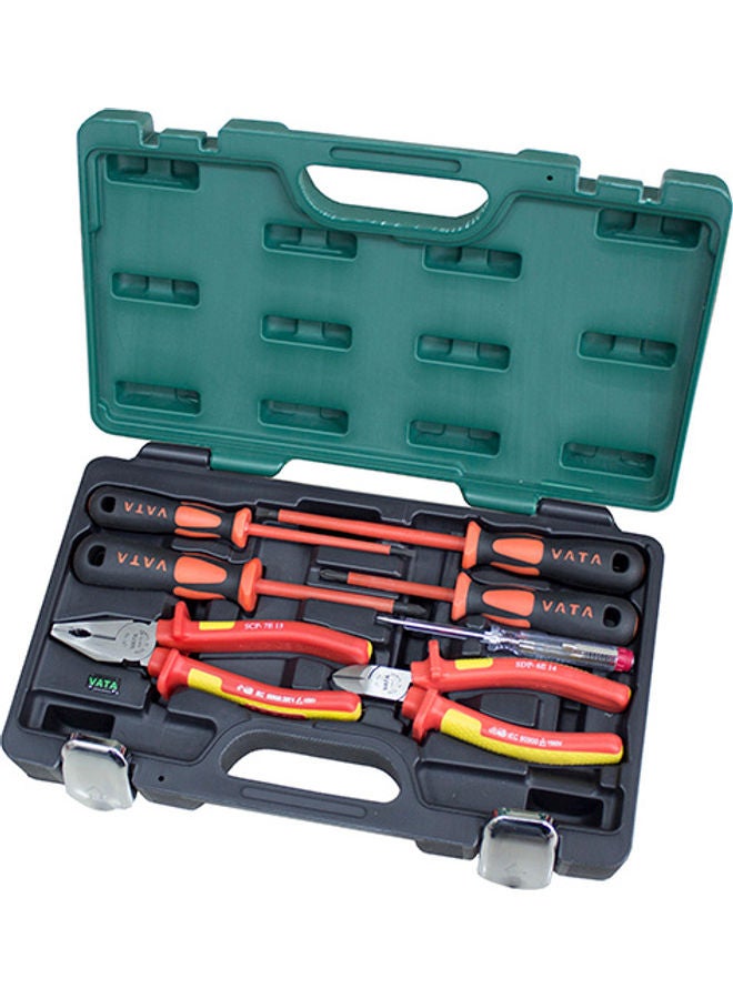 7-Piece Electricians Tool Kit Multicolour