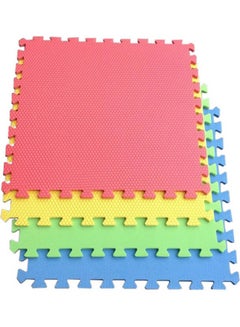 4 Piece EVA Foam Puzzle Mat Set 60 x 60cm