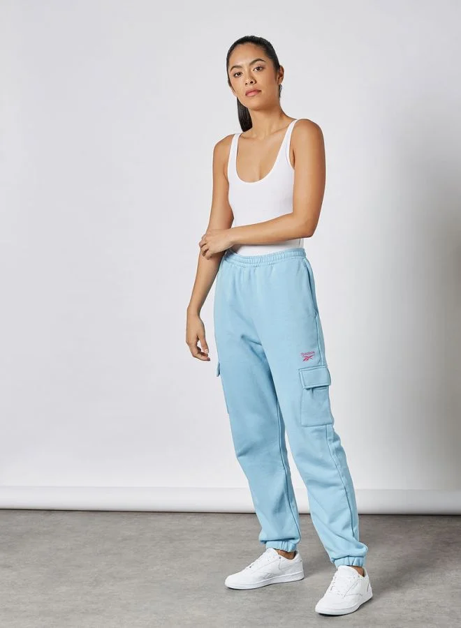 Reebok Classics Wonder Woman Logo Sweatpants Sheer Blue