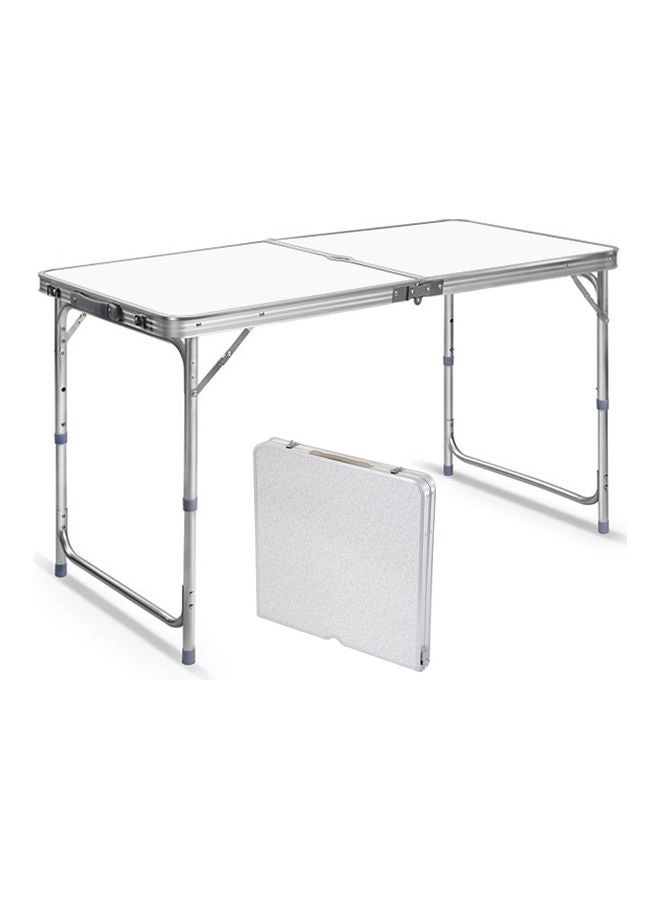Cool Baby Outdoor Picnic Folding Table Camping Aluminum Alloy BBQ Adjustable Desk 1.2M 5kg - Image 1