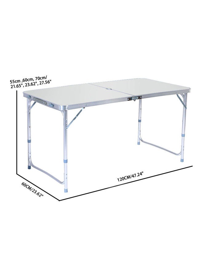 Cool Baby Outdoor Picnic Folding Table Camping Aluminum Alloy BBQ Adjustable Desk 1.2M 5kg - Image 3