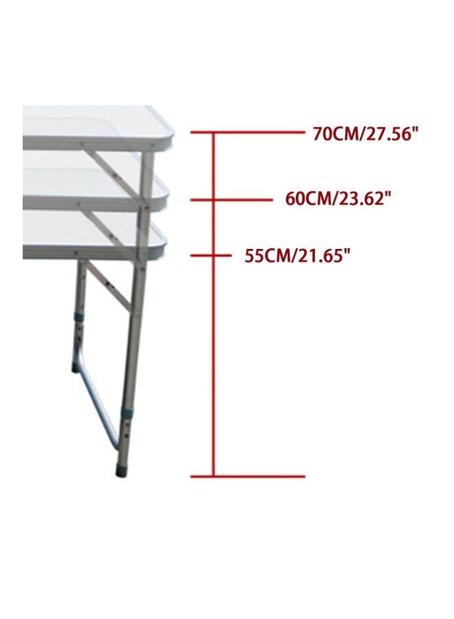 Cool Baby Outdoor Picnic Folding Table Camping Aluminum Alloy BBQ Adjustable Desk 1.2M 5kg - Image 5
