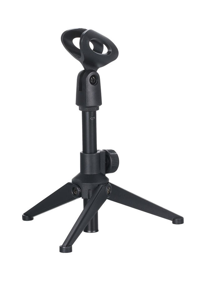 Adjustable Microphone Stand Foldable Stand 360°Rotatable multicolour - Image 1