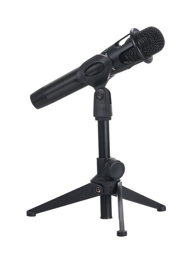 Adjustable Microphone Stand Foldable Stand 360°Rotatable multicolour - Image 3