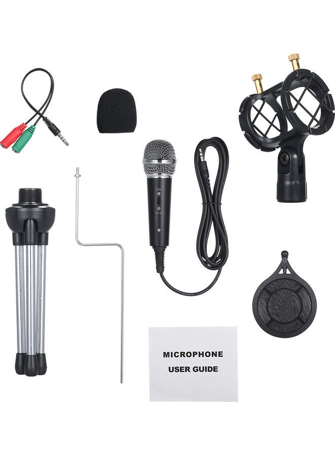 Wired Condenser Microphone Black - Image 3