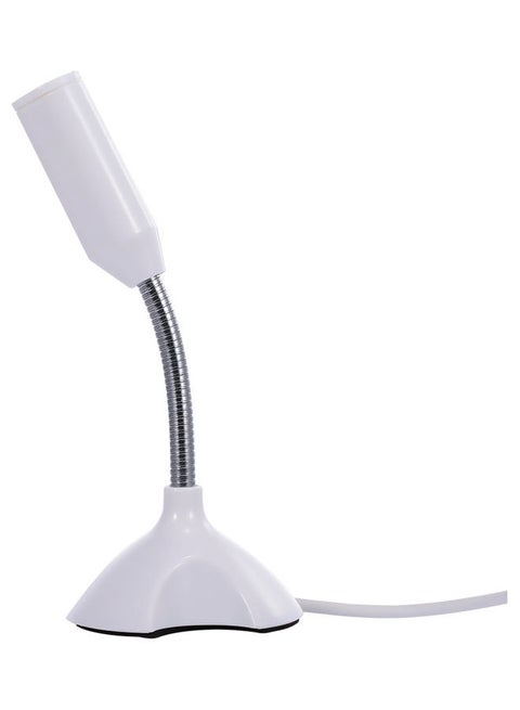 Mini USB Microphone Studio White