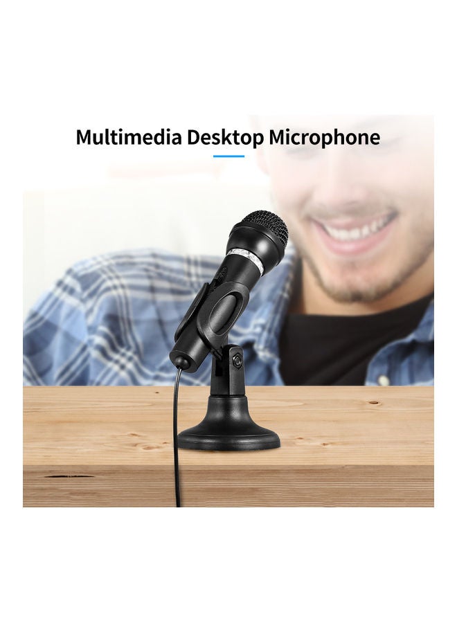 Multi-function Desktop Microphone Black - Image 5