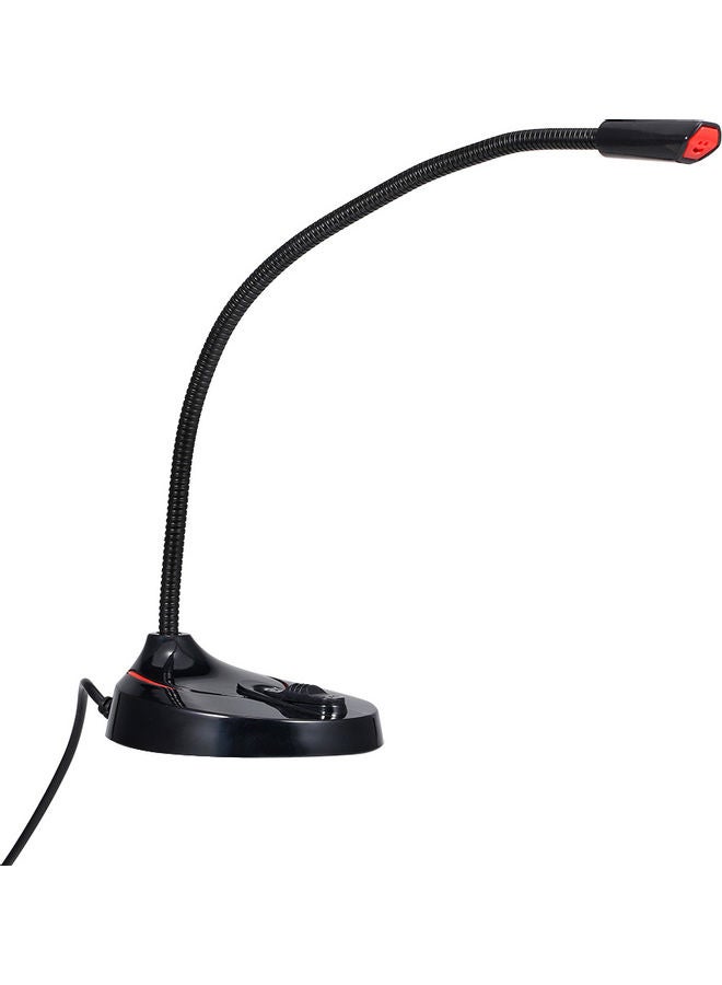 F12 USB Gooseneck Microphone Black - Image 1