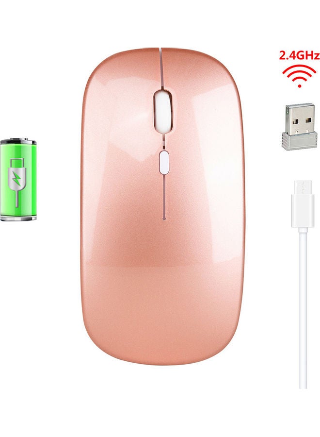 ماوس لاسلكي 2.4G ماوس رقيق صامت محمول - Image 2