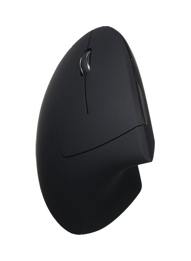 2.4G Wireless Left Handed Vertical Mouse Black - Image 3