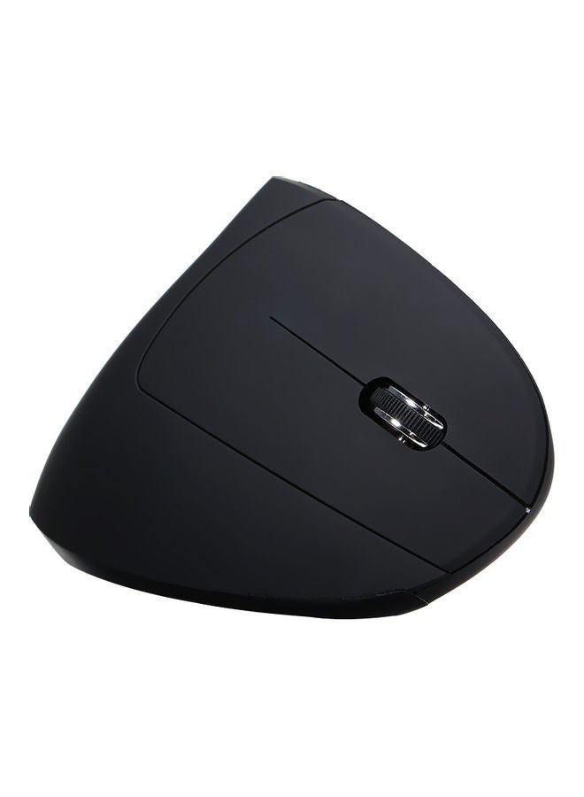 2.4G Wireless Vertical Mouse Black - Image 1