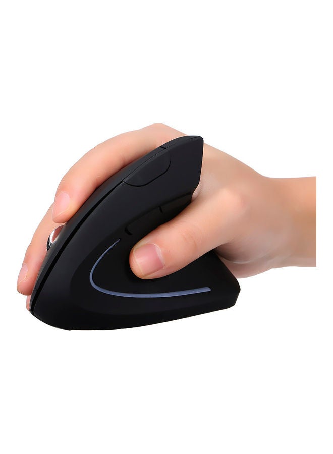 2.4G Wireless Vertical Mouse Black - Image 5