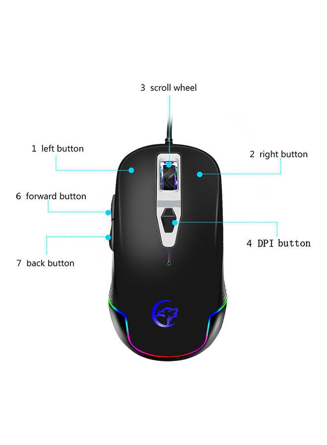 ماوس ألعاب سلكي طراز G818 - Image 4