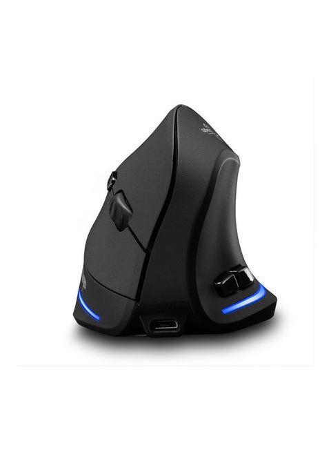 F-35 Mouse Wireless Vertical Mouse Ergonomic Rechargeable Black