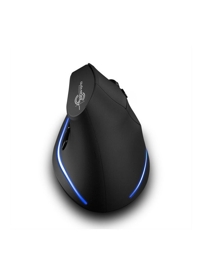 Generic - F-35 Mouse Wireless Vertical Mouse Ergonomic Rechargeable Black - Image 1