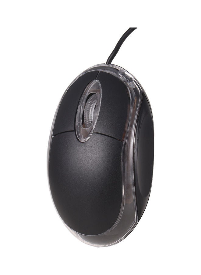 ماوس بصري USB ثلاثي الأبعاد أسود - Image 2