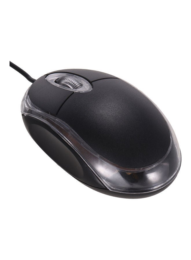 ماوس بصري USB ثلاثي الأبعاد أسود - Image 4