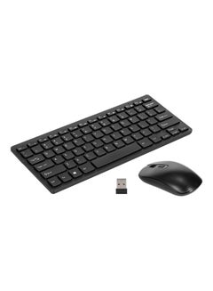 KM901 Keyboard Mouse Combo 2.4G Wireless Black