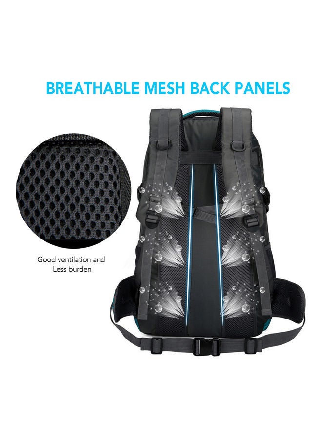 Generic 60L Outdoor Waterproof Camping Trekking Backpack Green 18.00*10.00*10.00cm  - Image 4