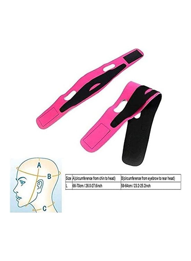 Generic Facial Lifting Slimming Belt Pink  - Image 4