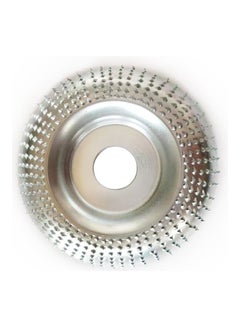 Generic Grinding Wheel Rotary Disc For Wood Carving Silver 