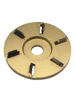 Generic 6-Teeth Power Wood Carving Disc Tool Gold  - Image 2